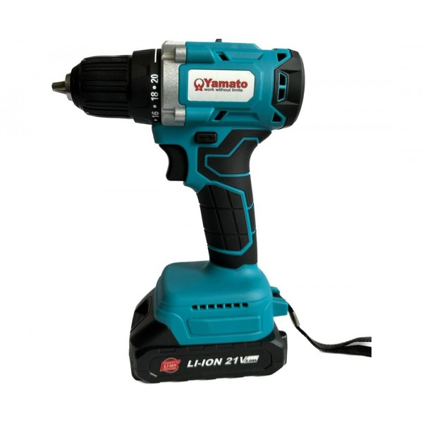 Дрель аккумуляторная ударная Yamato BCD21-4.0/2