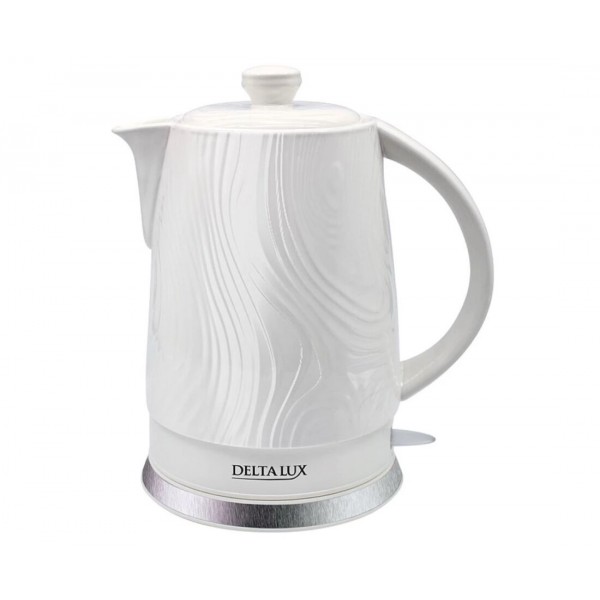 Электрочайник DELTA LUX DE-1022 1,8л 1800Вт белый