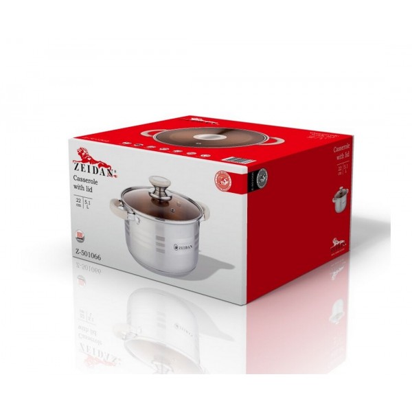 Кастрюля 5,1 л Zeidan Z501066