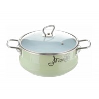 Кастрюля эмалированная Appetite Maestro 3л (8ST205S салатовый)