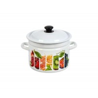 Кастрюля эмалированная КМЗ Палитра вкуса 6л (41804-182/6-У4)