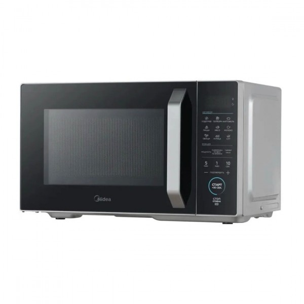 Микроволновая печь Midea EM825P2ET-S 25л 800 Вт серебристый/черный