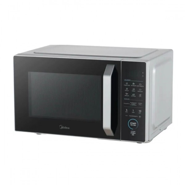 Микроволновая печь Midea EM825P2ET-S 25л 800 Вт серебристый/черный