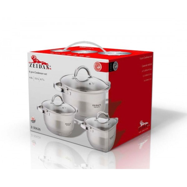 Набор посуды Zeidan Z-50626 6 предметов
