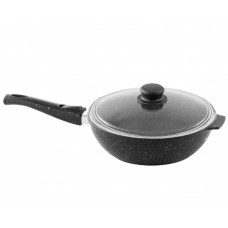 Сотейник со съемной ручкой и стеклянной крышкой Горница ст2813аг