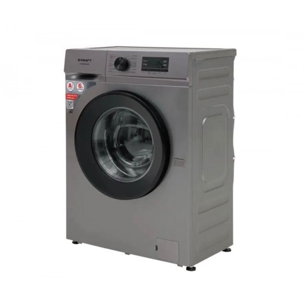 Стиральная машина автомат KRAFT KF-MBDS6109G 6кг, с паром, инверторная, серый
