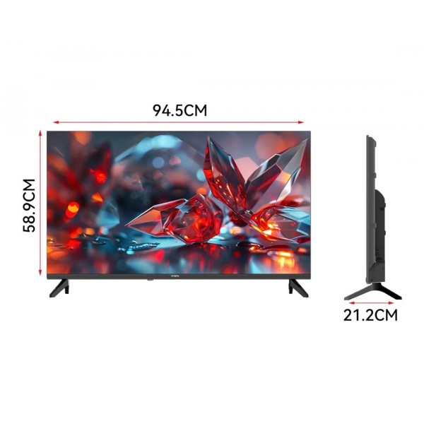 Телевизор Smart TV YASIN 43CU7000 43″ 1920x1080 HD