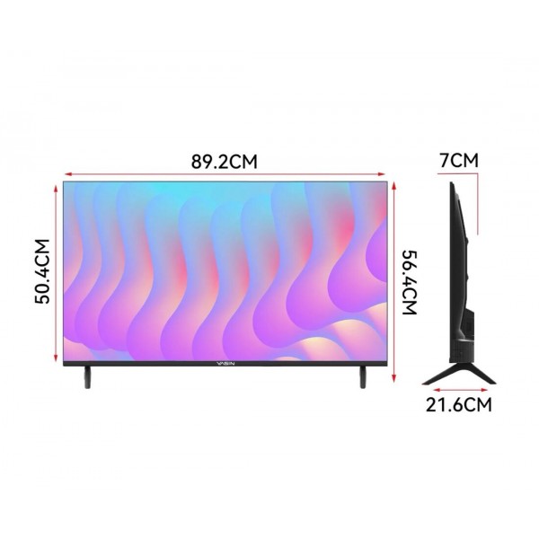 Телевизор Smart TV Yasin 40E9000 40″ 1920x1080 Full HD