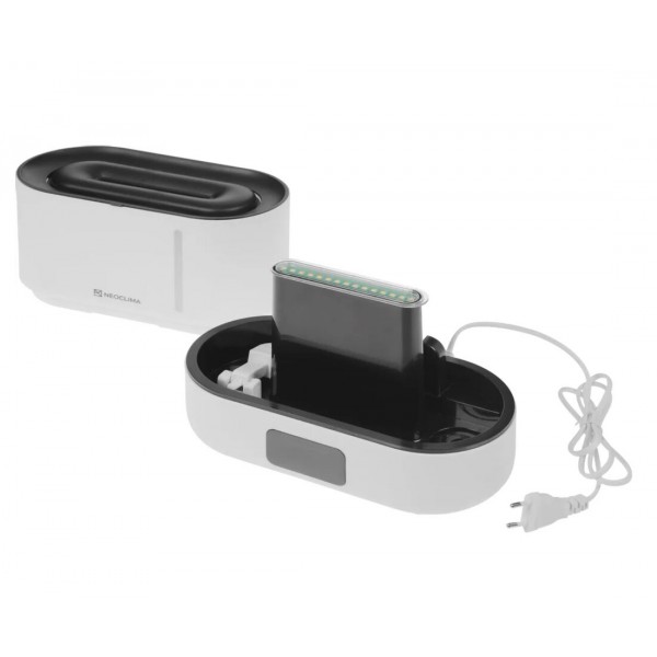 Увлажнитель воздуха ультразвуковой Neoclima NHL-300L имитация пламени белый