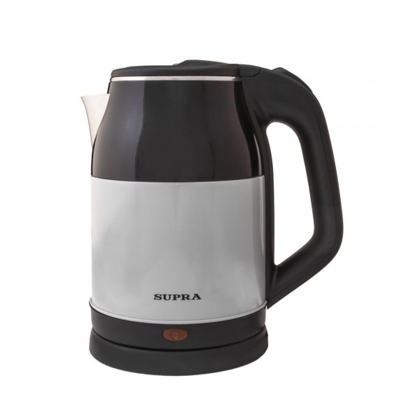 Электрочайник Supra KES-1843S 1.8л черный/белый