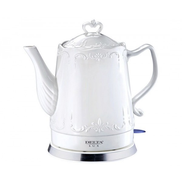 Электрочайник фарфоровый DELTA LUX DL-1236