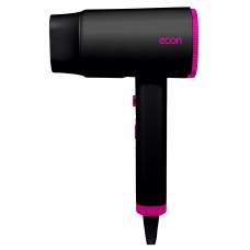 Фен Econ ECO-BH204D 2000 Вт черный/розовый