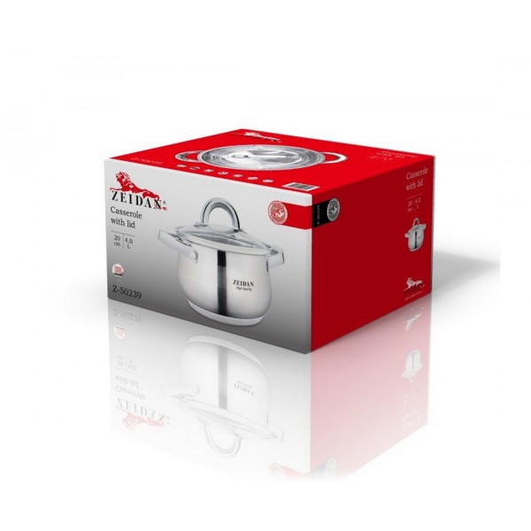 Кастрюля 4 л Zeidan Z50239