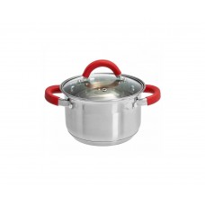 Кастрюля WEBBER ВЕ-342/2 4л нержавеющая сталь