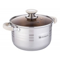 Кастрюля Zeidan Z501063 2.1л нержавеющая сталь
