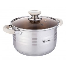 Кастрюля Zeidan Z501063 2.1л нержавеющая сталь