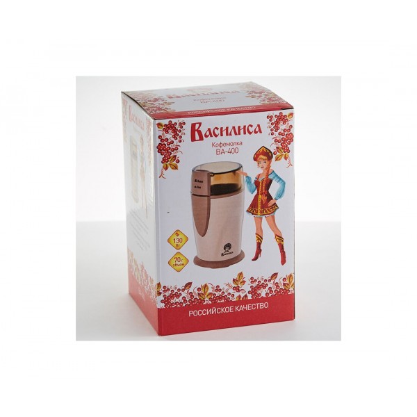 Кофемолка Василиса ВА-400 бежевая