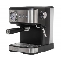 Кофеварка рожковая Supra CMS-1520 черный/серебристый