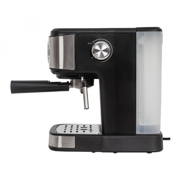 Кофеварка рожковая Supra CMS-1520 черный/серебристый