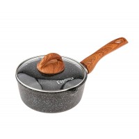 Ковш Горница Гармония Мрамор алюминиевый с антипригарным покрытием 1.5л (кш1811мр)