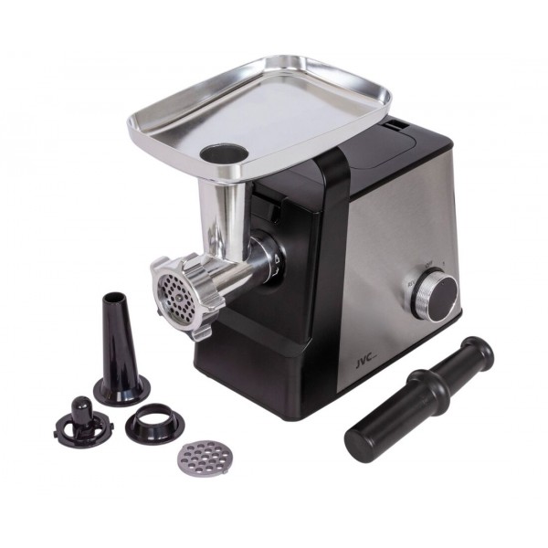 Мясорубка JVC JK-MG070 2200Вт черный/серебристый