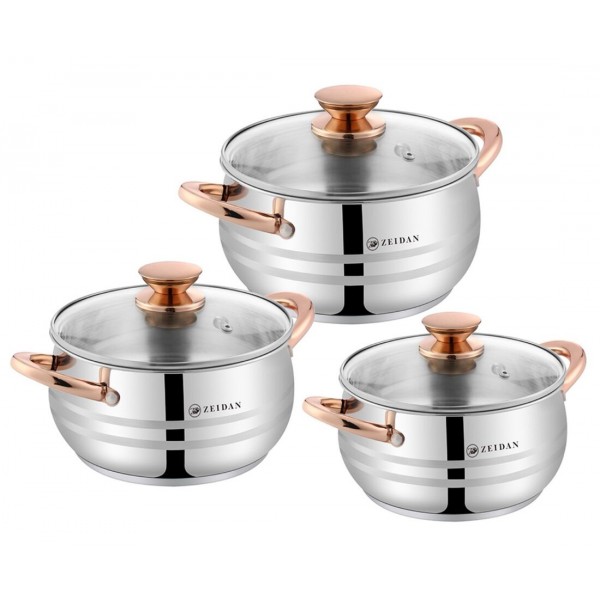 Набор посуды Zeidan Z-50657 6 предметов
