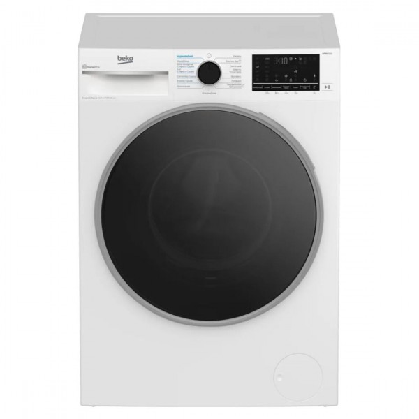 Стирально-сушильная машина автомат BEKO B3DFR57H23W 7.5 кг, инверторная, белый