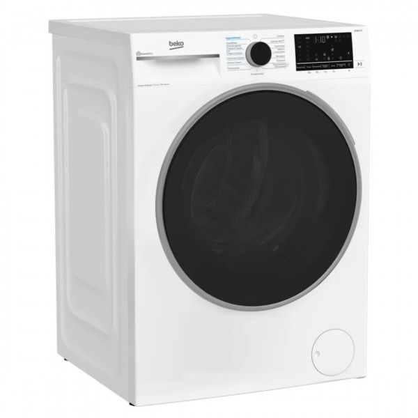 Стирально-сушильная машина автомат BEKO B3DFR57H23W 7.5 кг, инверторная, белый