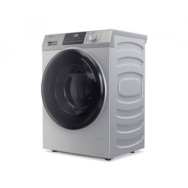 Стирально-сушильная машина автомат Haier HWD70-BP14929S 8кг, с паром, инверторная, серый