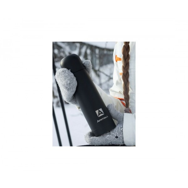 Термос с узким горлом Арктика 102-500-BKT 0.5 л чёрный песок