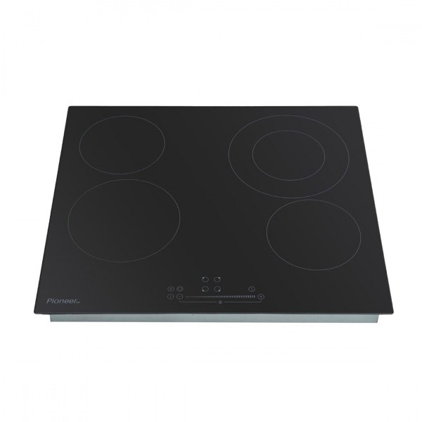 Варочная поверхность электрическая Pioneer EHB60404CS-BL стеклокерамика, черный