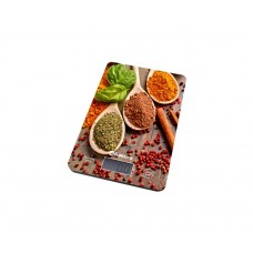 Весы кухонные Sakura SA-6077DS Специи/темное дерево 8 кг