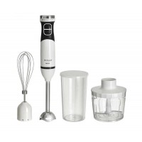 Блендер DELTA LUX DE-7007B белый с черным