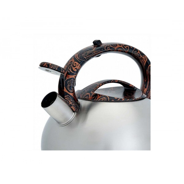 Чайник со свистком Webber BE-0594 нержавеющая сталь