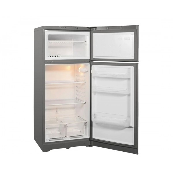 Холодильник двухкамерный Indesit TIA 14 G серебристый