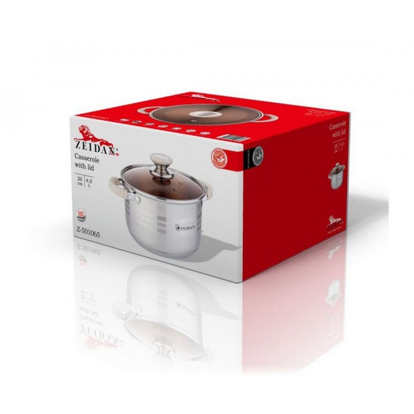 Кастрюля 4 л Zeidan Z501065