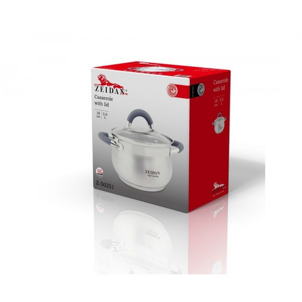 Кастрюля  2,1 л Zeidan Z50282