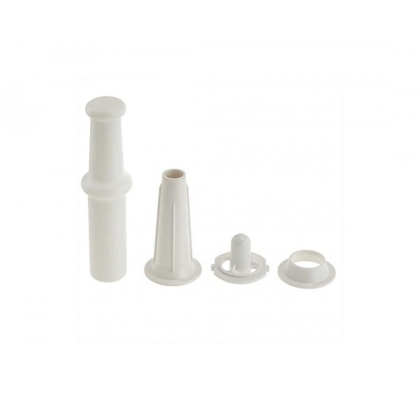 Мясорубка DELTA DL-6104M белая/серая 2000Вт