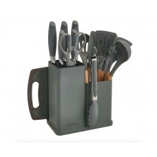 Набор ножей и кухонных аксессуаров 19 предметов Alpenkok AK-2122