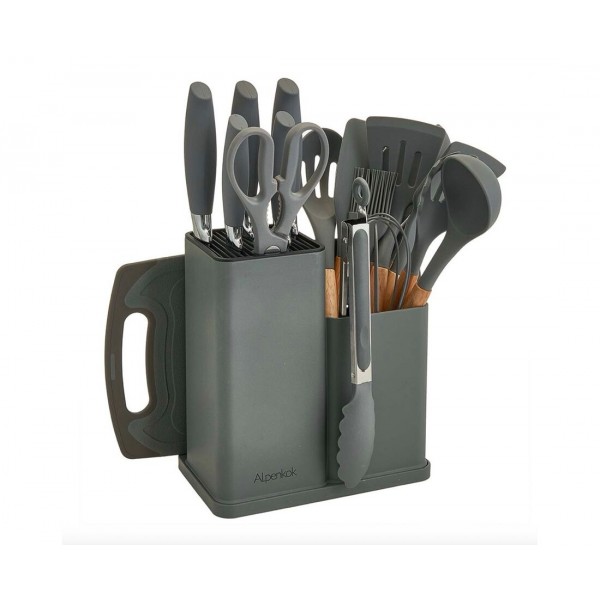 Набор ножей и кухонных аксессуаров 19 предметов Alpenkok AK-2122