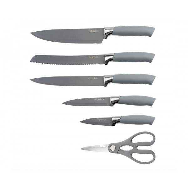 Набор ножей и кухонных аксессуаров 19 предметов Alpenkok AK-2122