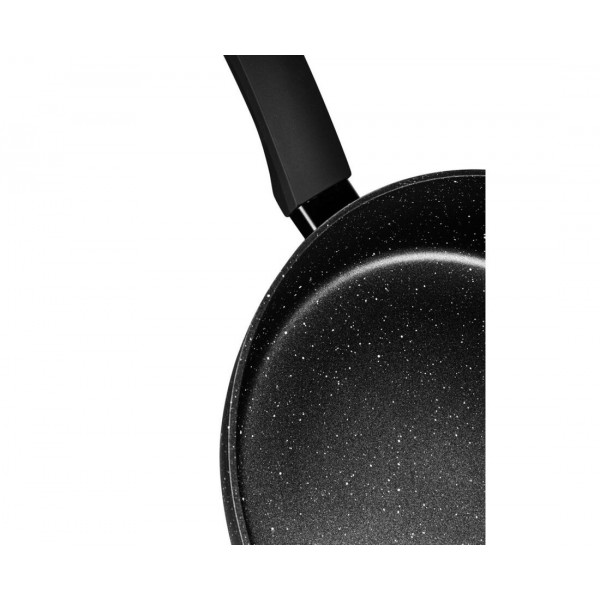 Сковорода HM 624 алюминиевая с мраморным покрытием, 24 см (9844)