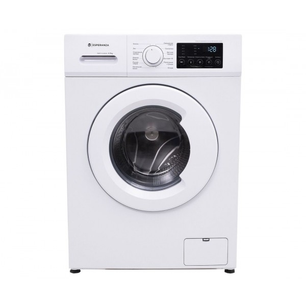 Стиральная машина автомат ESPERANZA WMF610IBD03 6кг, с паром, инверторная, белый