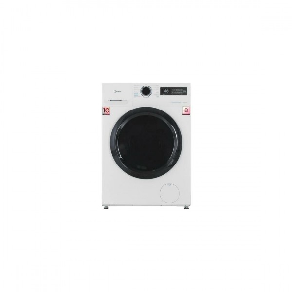 Стиральная машина автомат Midea MF01814BS47/W 8кг, с паром, инверторная, белый
