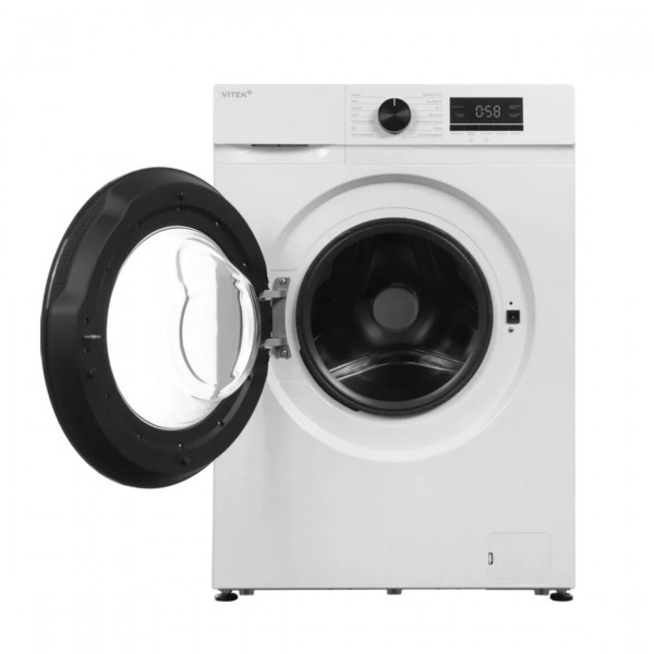 Стиральная машина автомат Vitek VT-WSE6001 6кг, с паром, инверторная, белый