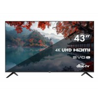 Телевизор Smart TV Haier M1 43 3840x2160 LED черный