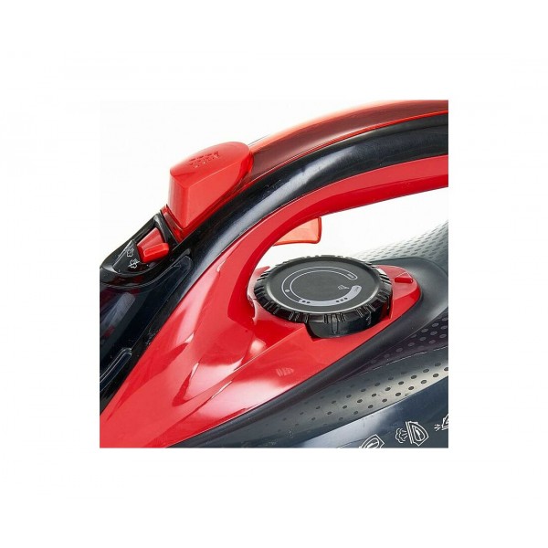 Утюг DELTA LUX DE-3000 черно-красный