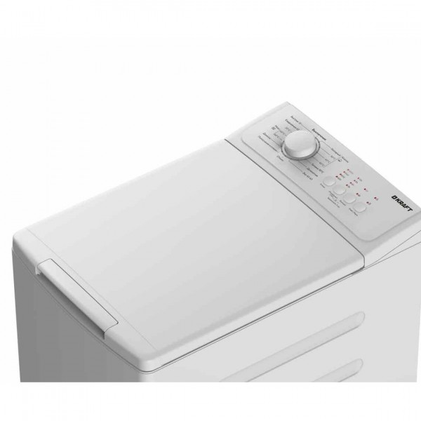 Вертикальная стиральная машина Kraft KF-UME6201W 6 кг