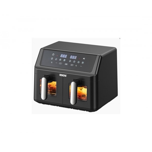 Аэрогриль Renova AF5-DTB2 4,5л+4,5л 2000Вт черный