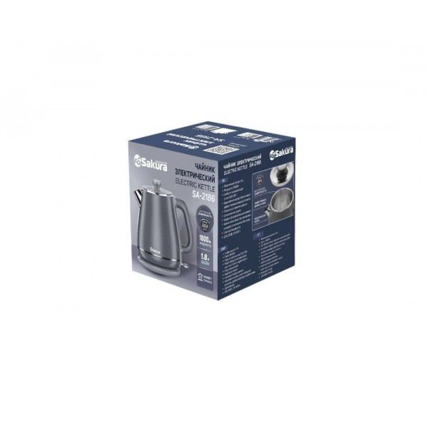 Электрочайник Sakura SA-2186BK 1.8л черный